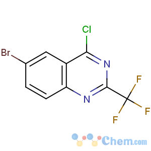 CAS No:887592-29-2 6-bromo-4-chloro-2-(trifluoromethyl)quinazoline