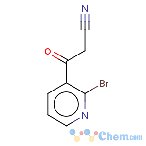 CAS No:887593-99-9 3-Pyridinepropanenitrile,2-bromo-b-oxo-