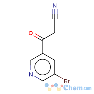 CAS No:887594-04-9 3-Pyridinepropanenitrile,5-bromo-b-oxo-