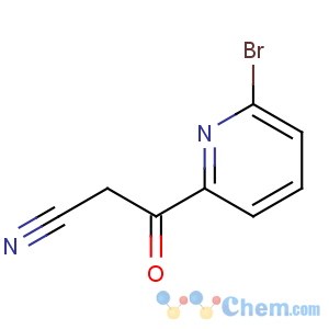 CAS No:887595-07-5 3-(6-bromopyridin-2-yl)-3-oxopropanenitrile