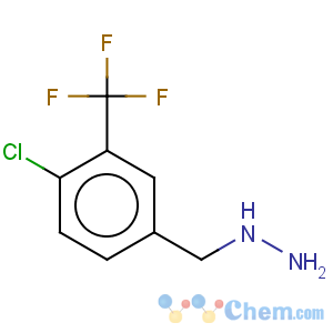 CAS No:887595-86-0 Hydrazine,[[4-chloro-3-(trifluoromethyl)phenyl]methyl]-