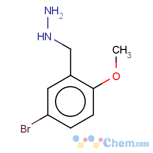 CAS No:887596-56-7 Hydrazine,[(5-bromo-2-methoxyphenyl)methyl]-