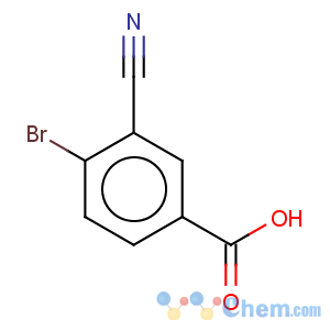 CAS No:887757-25-7 Benzoicacid, 4-bromo-3-cyano-
