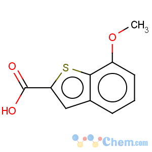 CAS No:88791-07-5 Benzo[b]thiophene-2-carboxylicacid, 7-methoxy-