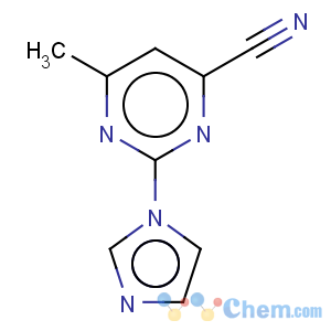 CAS No:888314-62-3 4-Pyrimidinecarbonitrile,2-(1H-imidazol-1-yl)-6-methyl-