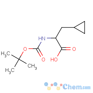 CAS No:888323-62-4 3-cyclopropyl-2-[(2-methylpropan-2-yl)oxycarbonylamino]propanoic acid