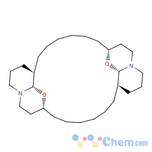 CAS No:88840-02-2 5H,17H-1,23:11,13-Diethano-2H,14H-[1,11]dioxacycloeicosino[2,3-b:12,13-b']dipyridine,eicosahydro-, (1R,4aR,11R,12aS,13R,16aR,23R,24aS)-