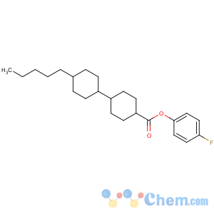 CAS No:88878-50-6 (4-fluorophenyl) 4-(4-pentylcyclohexyl)cyclohexane-1-carboxylate