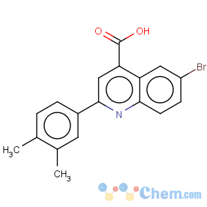 CAS No:888926-71-4 6-Bromo-2-(3,4-dimethylphenyl)-quinoline-4-carboxylic acid