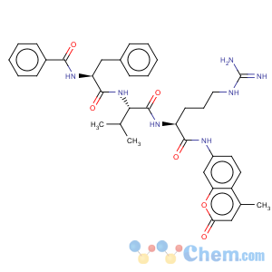 CAS No:88899-22-3 L-Argininamide,N-benzoyl-L-phenylalanyl-L-valyl-N-(4-methyl-2-oxo-2H-1-benzopyran-7-yl)-