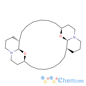 CAS No:88903-69-9 5H,17H-1,23:11,13-Diethano-2H,14H-[1,11]dioxacycloeicosino[2,3-b:12,13-b']dipyridine,eicosahydro-, (1R,4aR,11R,12aS,13S,16aS,23R,24aS)-