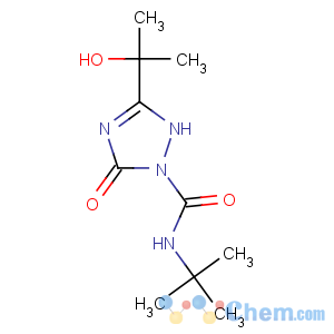 CAS No:889062-06-0 N-tert-butyl-5-(2-hydroxypropan-2-yl)-3-oxo-1H-1,2,<br />4-triazole-2-carboxamide