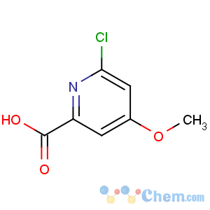 CAS No:88912-21-4 6-chloro-4-methoxypyridine-2-carboxylic acid
