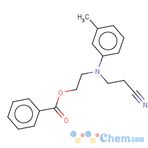 CAS No:88938-62-9 Propanenitrile,3-[[2-(benzoyloxy)ethyl](3-methylphenyl)amino]-