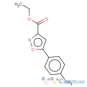 CAS No:88958-15-0 3-Isoxazolecarboxylicacid, 5-(4-methylphenyl)-, ethyl ester