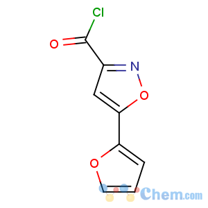 CAS No:88958-33-2 5-(furan-2-yl)-1,2-oxazole-3-carbonyl chloride