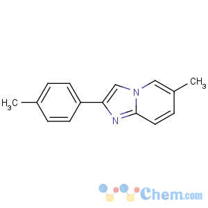 CAS No:88965-00-8 6-methyl-2-(4-methylphenyl)imidazo[1,2-a]pyridine