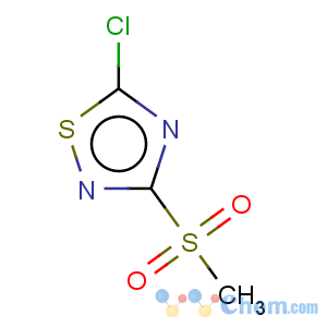 CAS No:88982-72-3 1,2,4-Thiadiazole,5-chloro-3-(methylsulfonyl)-