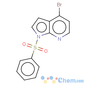 CAS No:889939-25-7 1H-Pyrrolo[2,3-b]pyridine,4-bromo-1-(phenylsulfonyl)-
