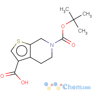 CAS No:889939-56-4 Thieno[2,3-c]pyridine-3,6(5H)-dicarboxylicacid, 4,7-dihydro-, 6-(1,1-dimethylethyl) ester