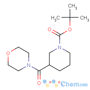 CAS No:889942-56-7 tert-butyl 3-(morpholine-4-carbonyl)piperidine-1-carboxylate