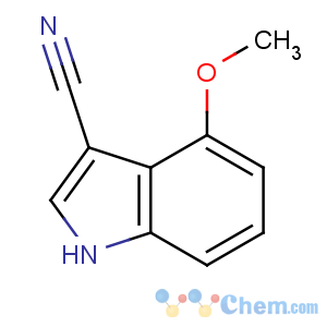 CAS No:889942-79-4 4-methoxy-1H-indole-3-carbonitrile