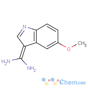 CAS No:889944-21-2 (5-methoxyindol-3-ylidene)methanediamine