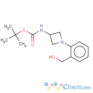 CAS No:889956-19-8 Carbamic acid,[1-[2-(hydroxymethyl)phenyl]-3-azetidinyl]-, 1,1-dimethylethyl ester (9CI)