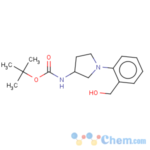 CAS No:889956-27-8 Carbamic acid,[1-[2-(hydroxymethyl)phenyl]-3-pyrrolidinyl]-, 1,1-dimethylethyl ester (9CI)
