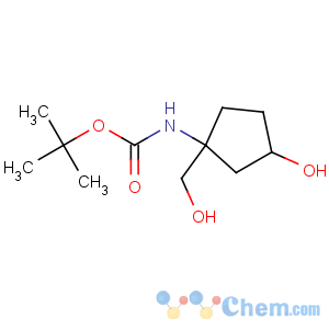 CAS No:889956-86-9 Carbamic acid,[3-hydroxy-1-(hydroxymethyl)cyclopentyl]-, 1,1-dimethylethyl ester (9CI)