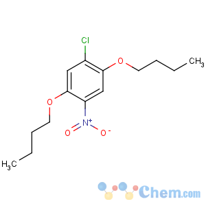 CAS No:89-30-5 1,4-dibutoxy-2-chloro-5-nitrobenzene