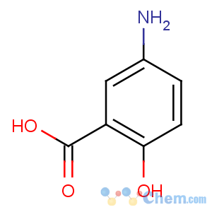 CAS No:89-57-6 5-amino-2-hydroxybenzoic acid