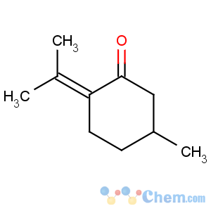 CAS No:89-82-7 5-methyl-2-propan-2-ylidenecyclohexan-1-one