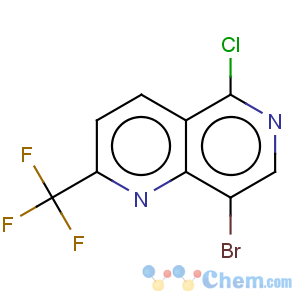 CAS No:890301-89-0 1,6-Naphthyridine,8-bromo-5-chloro-2-(trifluoromethyl)-