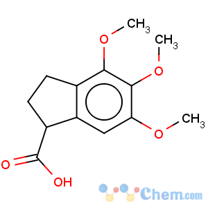 CAS No:890309-53-2 4,5,6-trimethoxyindan-1-carboxylic acid
