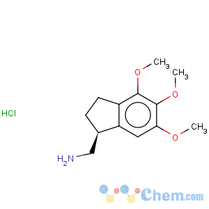 CAS No:890309-65-6 (s)-(+)-(4,5,6-trimethoxy-2,3-dihydro-1h-inden-1-yl)methanamine hydrochloride