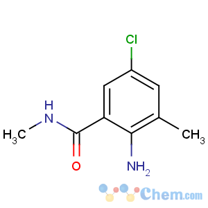CAS No:890707-28-5 2-amino-5-chloro-N,3-dimethylbenzamide
