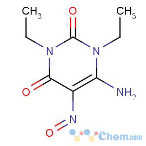 CAS No:89073-60-9 6-amino-1,3-diethyl-5-nitrosopyrimidine-2,4-dione