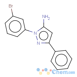 CAS No:890764-15-5 1H-Pyrazol-5-amine,1-(3-bromophenyl)-3-phenyl-