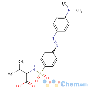 CAS No:89131-11-3 (2S)-2-[[4-[[4-(dimethylamino)phenyl]diazenyl]phenyl]sulfonylamino]-3-<br />methylbutanoic acid