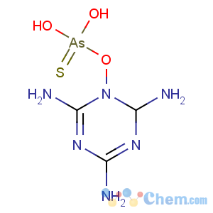 CAS No:89141-50-4 Arsonodithious acid,As-[4-[(4,6-diamino-1,3,5-triazin-2-yl)amino]phenyl]-, bis(2-aminoethyl) ester,hydrochloride (1:2)