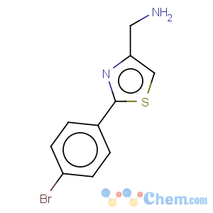 CAS No:89152-87-4 4-Thiazolemethanamine,2-(4-bromophenyl)-