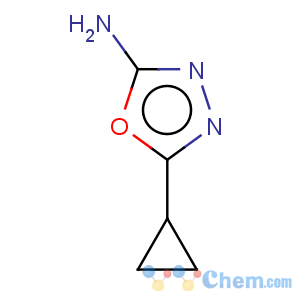 CAS No:89179-60-2 1,3,4-Oxadiazol-2-amine,5-cyclopropyl-