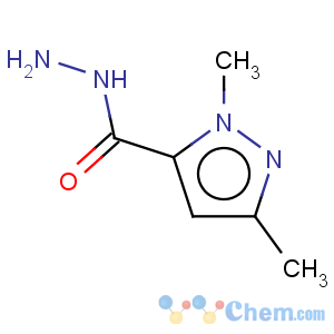 CAS No:89187-40-6 1H-Pyrazole-5-carboxylicacid, 1,3-dimethyl-, hydrazide