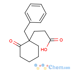 CAS No:892-01-3 3-(1-benzyl-2-oxocyclohexyl)propanoic acid