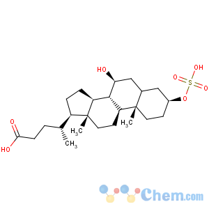 CAS No:89232-83-7 Cholan-24-oic acid,3,7-bis(sulfooxy)-, sodium salt (1:3), (3a,5b,7b)-