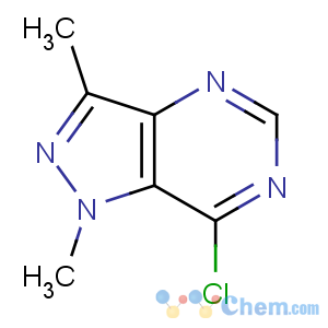 CAS No:89239-18-9 7-chloro-1,3-dimethylpyrazolo[4,3-d]pyrimidine