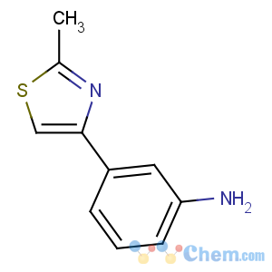 CAS No:89250-34-0 3-(2-methyl-1,3-thiazol-4-yl)aniline