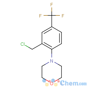 CAS No:892502-15-7 4-[2-(chloromethyl)-4-(trifluoromethyl)phenyl]morpholine