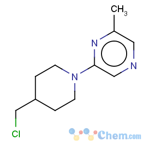 CAS No:892502-21-5 Pyrazine,2-[4-(chloromethyl)-1-piperidinyl]-6-methyl-
